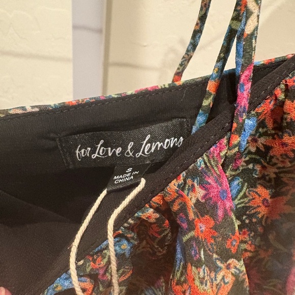 NWT For Love & Lemons Brittany Midi Ditsy Floral Midi Dress - Picture 3 of 3